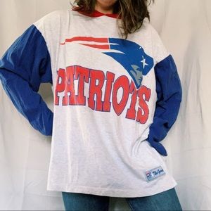 Vintage New England Patriots Long Sleeve